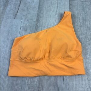 Lululemon Women's Align Asymmetrical Bra Orange Size 8